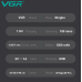Акумуляторний тример 2 в1, насадки 4 шт, VGR V 949, тример для носа