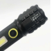 Кишеньковий ліхтар з боковим підсвічуванням BL C72 P50 COB USB зарядка 1000 лм вбудований акумулятор