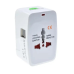 Універсальний штекер, адаптор (EU-US-UK-CN-JP-IN) Universal Adaptor з USB