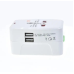 Універсальний штекер, адаптор (EU-US-UK-CN-JP-IN) Universal Adaptor з USB