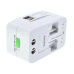 Універсальний штекер, адаптор (EU-US-UK-CN-JP-IN) Universal Adaptor з USB