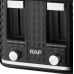 Тостер RAF R.503 на 4 скибки 1500W Black 1500W
