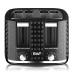 Тостер RAF R.503 на 4 скибки 1500W Black 1500W
