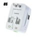 Універсальний штекер, адаптор (EU-US-UK-CN-JP-IN) Universal Adaptor з USB