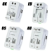 Універсальний штекер, адаптор (EU-US-UK-CN-JP-IN) Universal Adaptor з USB