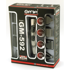 Професійна машинка для стрижки Gemei GM592 10в1