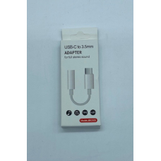Роз“єм для навушників Type-C/перехідник USB Type-C AUX Mini Jack 3,5 мм TC-1