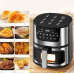 Мультипіч аерофритюрниця Air Fryer MS-3221 (3500 Вт / 7 л) з оглядовим вікном