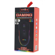 Ігрова миша з підсвіткою Weibo S320 USB 7 кнопок з підсвіткою 4800 DPI