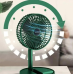 Вентилятор складаний настільний акумуляторний Folding Storage Fan, діаметром 164 мм