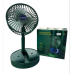 Вентилятор складаний настільний акумуляторний Folding Storage Fan, діаметром 164 мм