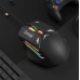 Мишка комп“ютерна ігрова 550E з RGB-підсвіткою, дротова, USB, 6 кнопок, ергономічна, чорна
