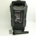 Портативна колонка Su-Kam BT 100D + 1 микрофон 12v, чорна, розмір 30х33х52 см