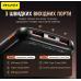 Мобільна батарея павербанк AWEI P10K (10000 mAh, 22.5W), колір чорний, розмір: 145* 69 *16 мм.