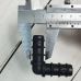 Куточок для крапельної труби 1/2“ чорний