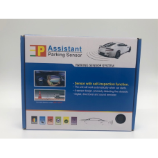 Паркувальна система на 4 датчики паркування паркінг Assistant Parking Sensor Black / ART-0326
