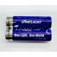 Акумулятор LI-ON 18650 мА·год OneLight (12000mah/3.7V/7.4WH) Фіолетовий/ART5007 (2шт/пакет)