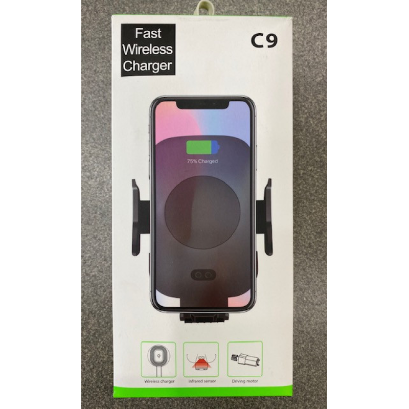 Тримач для телефона HOLDER C9+ WIRELESS CHARGER Тримач для телефона HOLDER C9+ WIRELESS CHARGER