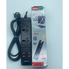 Мережевий подовжувач Anti-Static BKL-01 Power Socket (2-роз“єми/4-USB/3.4A)