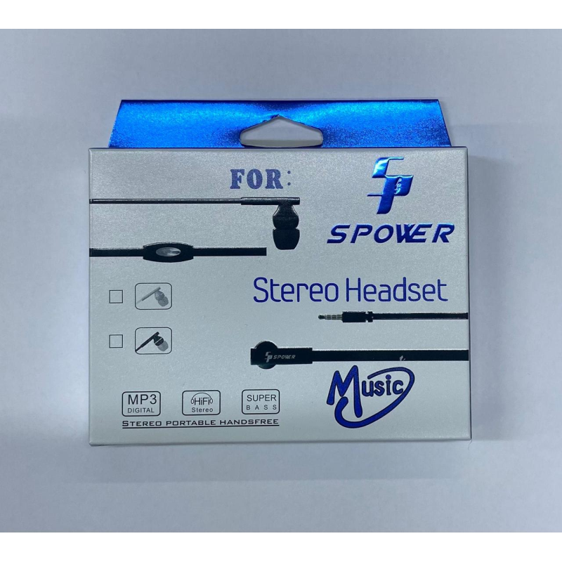 Навушники вакуум MDR Spower LIFA Модель-3
