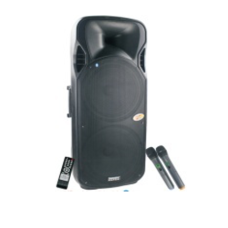 Колонка TEMEISHENG A15-15 (15“дюйм*2 + 10“дюйм*1 пискавки + 2 мікрофони + Дискотека Світло) (1 шт.)