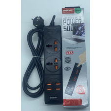 Мережевий подовжувач Anti-Static BKL-01 Power Socket (3-роз“єму/4-USB/3.4A)