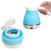 Складний електричний силіконовий дорожній чайник 750 мл Silicone Folding Kettle/ART-5012