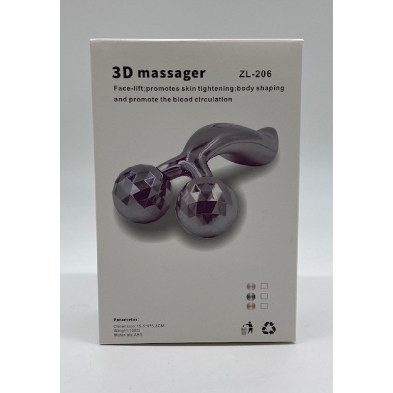 3D Масажер для обличчя і тіла Platinum Roller AL-206 / ART-0023 3D Масажер для обличчя і тіла Platinum Roller AL-206 / ART-0023