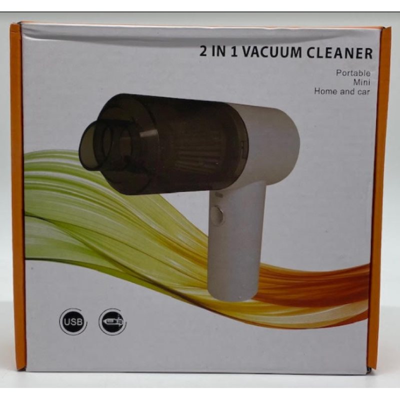 Пилосос для авто Car Vacum Cleaner 2in1 (Portable Mini Home and Car)