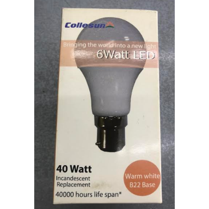 Лампа Led Lamp Collesun 6W