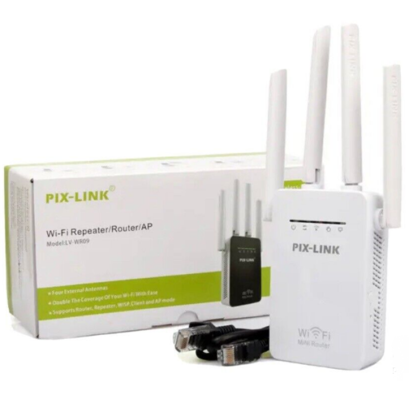 Wi-Fi Репитер / роутер PIX-LINK Repeator LV WR09 Wi-Fi Репитер / роутер PIX-LINK Repeator LV WR09