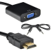 Конвертер HDMI to VGA+audio GT, перетворювач сигналу