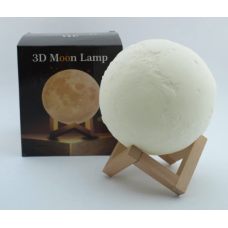 Нічник Moon Light Control 3D світильник місяць 3 режими (16 см USB) / ART-0519 (36 шт.)
