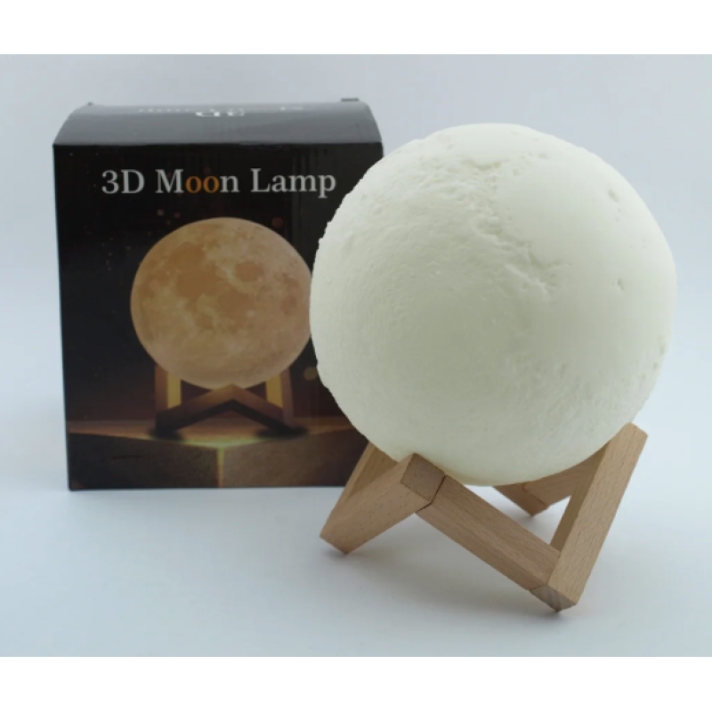 Нічник Moon Light Control 3D світильник місяць 3 режими (16 см USB) / ART-0519 (36 шт.) Нічник Moon Light Control 3D світильник місяць 3 режими (16 см USB) / ART-0519 (36 шт.)