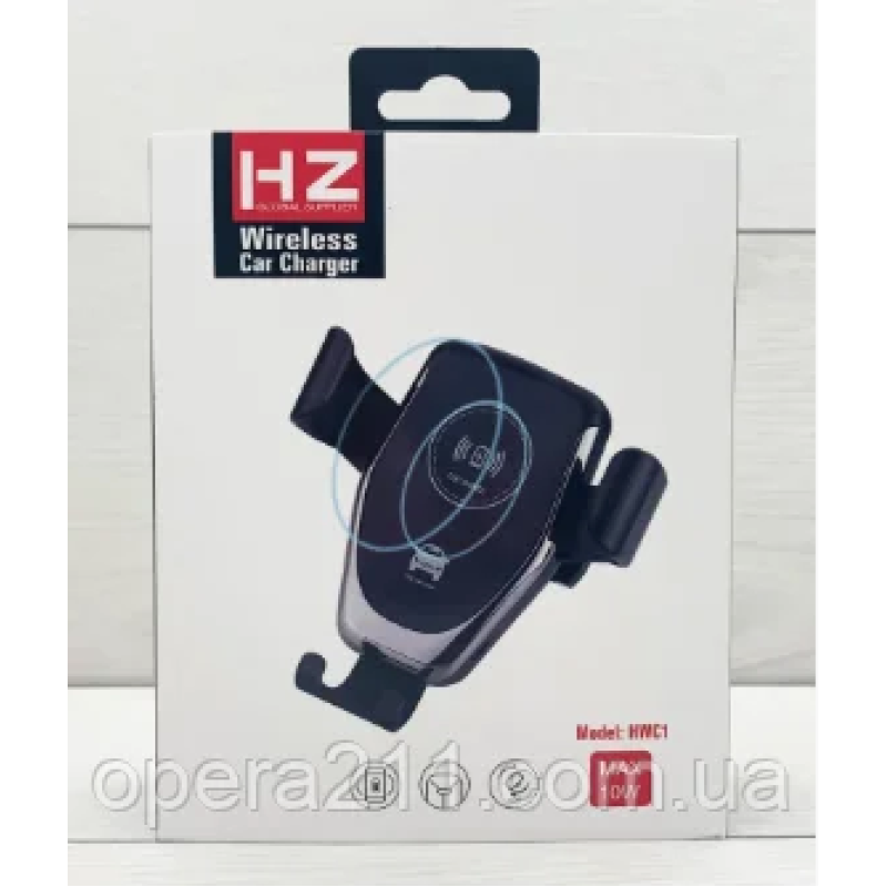 Тримач для телефона HOLDER HW-C1 CAR HOLDER + WIRELESS CHARGER HZ (100 шт.) Тримач для телефона HOLDER HW-C1 CAR HOLDER + WIRELESS CHARGER HZ (100 шт.)
