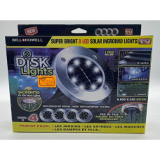 Світильник на сонячній батареї Solar Disk Lights / ART-0243 (36 шт.)