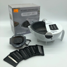 Тертка-овочерізка з контейнером багатофункц-а 23*12 см/Wet Basket Vegetable Cutter 9PCS (48шт)