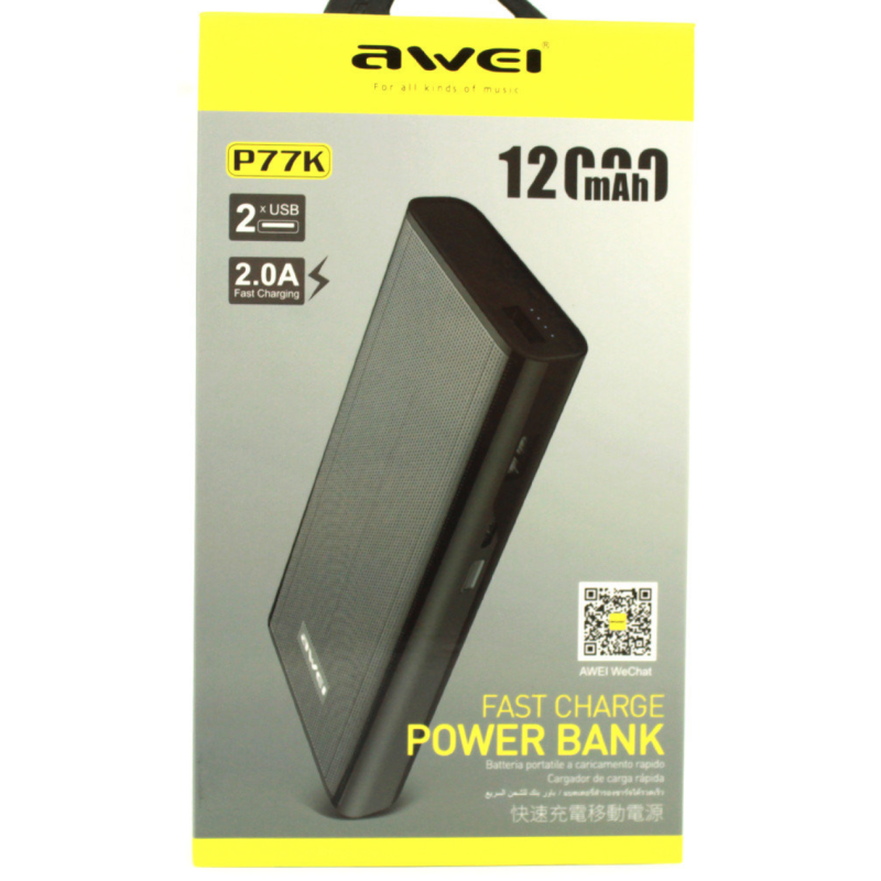 PowerBank Awei P77K (40шт)