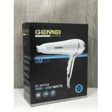 Фен GEMEI GM108 2400Вт (12шт)
