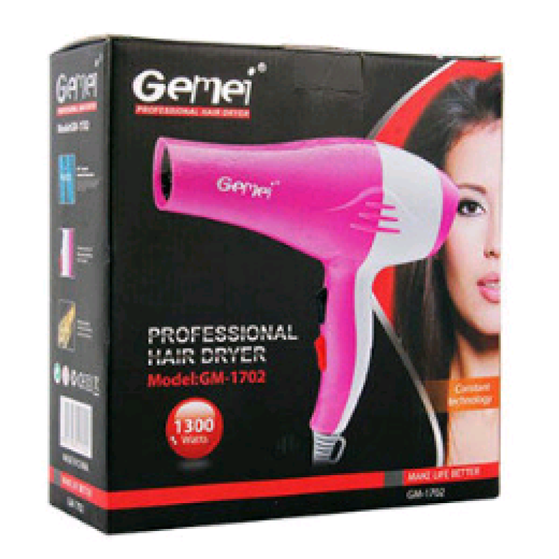 Фен GEMEI GM1702 1200Вт (40 шт.) Фен GEMEI GM1702 1200Вт (40 шт.)