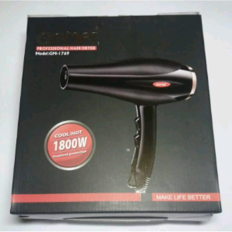 Фен GEMEI GM1769 1800 Вт (40 шт.) Фен GEMEI GM1769 1800 Вт (40 шт.)