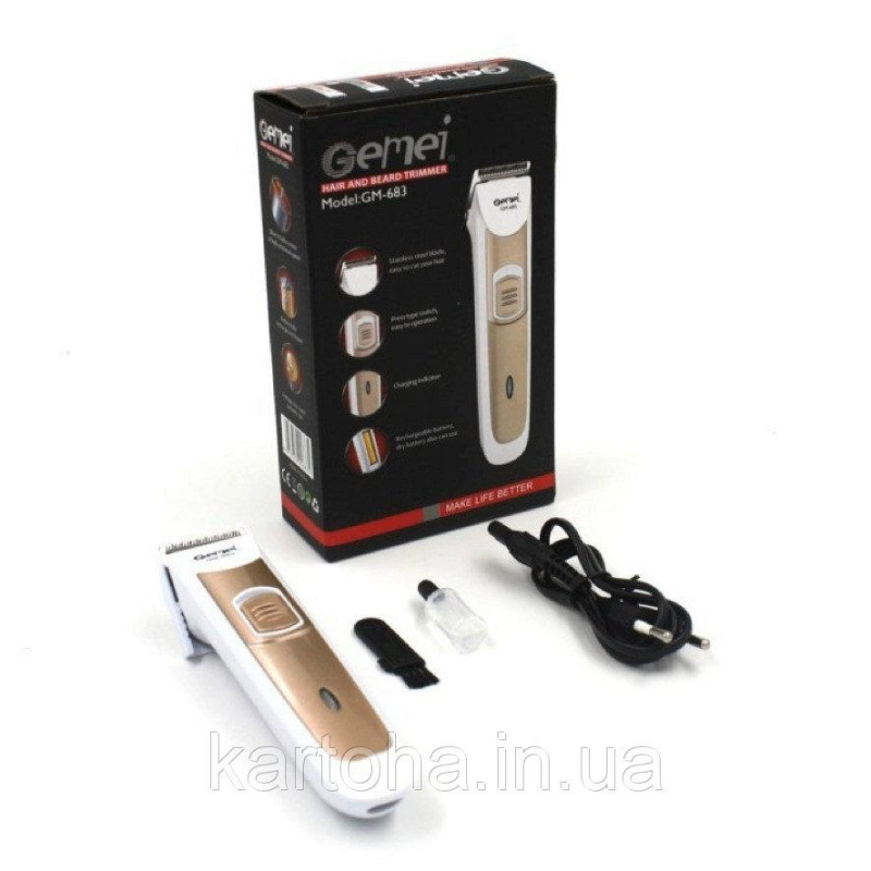Машина для стрижки GEMEI GM683 (60шт) Машина для стрижки GEMEI GM683 (60шт)