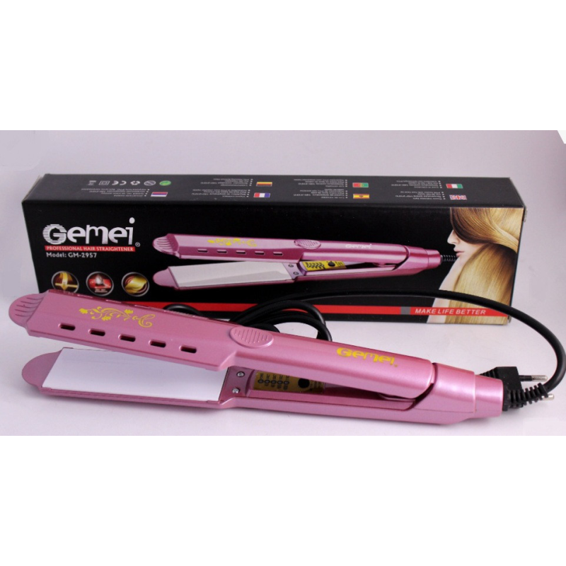 Утюжок, плойка для волос, гофре Gemei GM2957