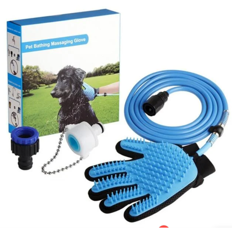 Рукавичка для миття тварин Pet washer (AquaPaw)/R-014 (40 шт.) Рукавичка для миття тварин Pet washer (AquaPaw)/R-014 (40 шт.)