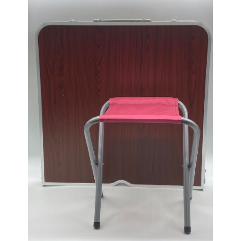 Стіл для пікніка з 4 стільцями Folding Table (60х120 см) дерев“яний (Опт від 10 шт.) (1 шт.)