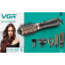 Професійний фен-щітка для волосся VGR V491 з насадками (6в1/1000 Вт)