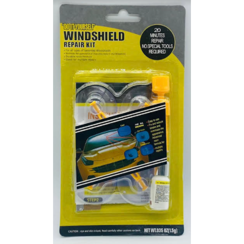 Набір для ремонту лобового скла Windshield Repair Kit / 9306 (200шт)