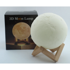 Нічник Moon Light Control 3D світильник місяць 3 режими (18 см USB)
