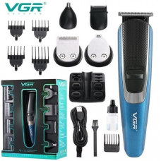 Професійна машинка для стрижки волосся та бороди VGR V172 (10в1) 5Вт