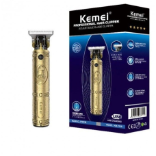 Професійний триммер для стрижки волосся Kemei KM700B, три насадки